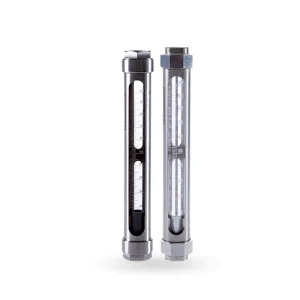 Glass rotor flowmeter