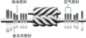 Superior Sealing Design to Ensure Oil-free of The Air Compression Chamber